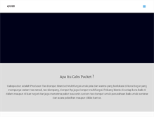 Tablet Screenshot of cabspocket.com